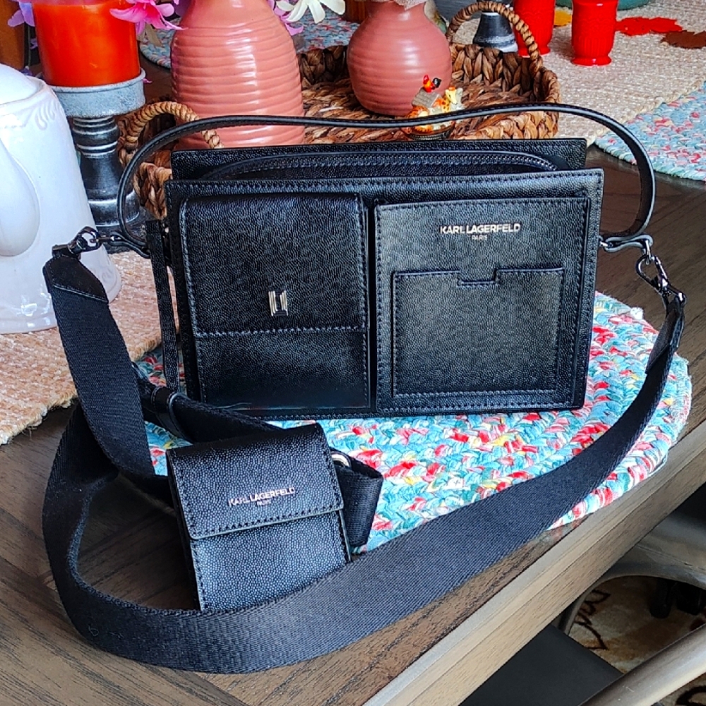 Karl Lagerfeld Black Crossbody